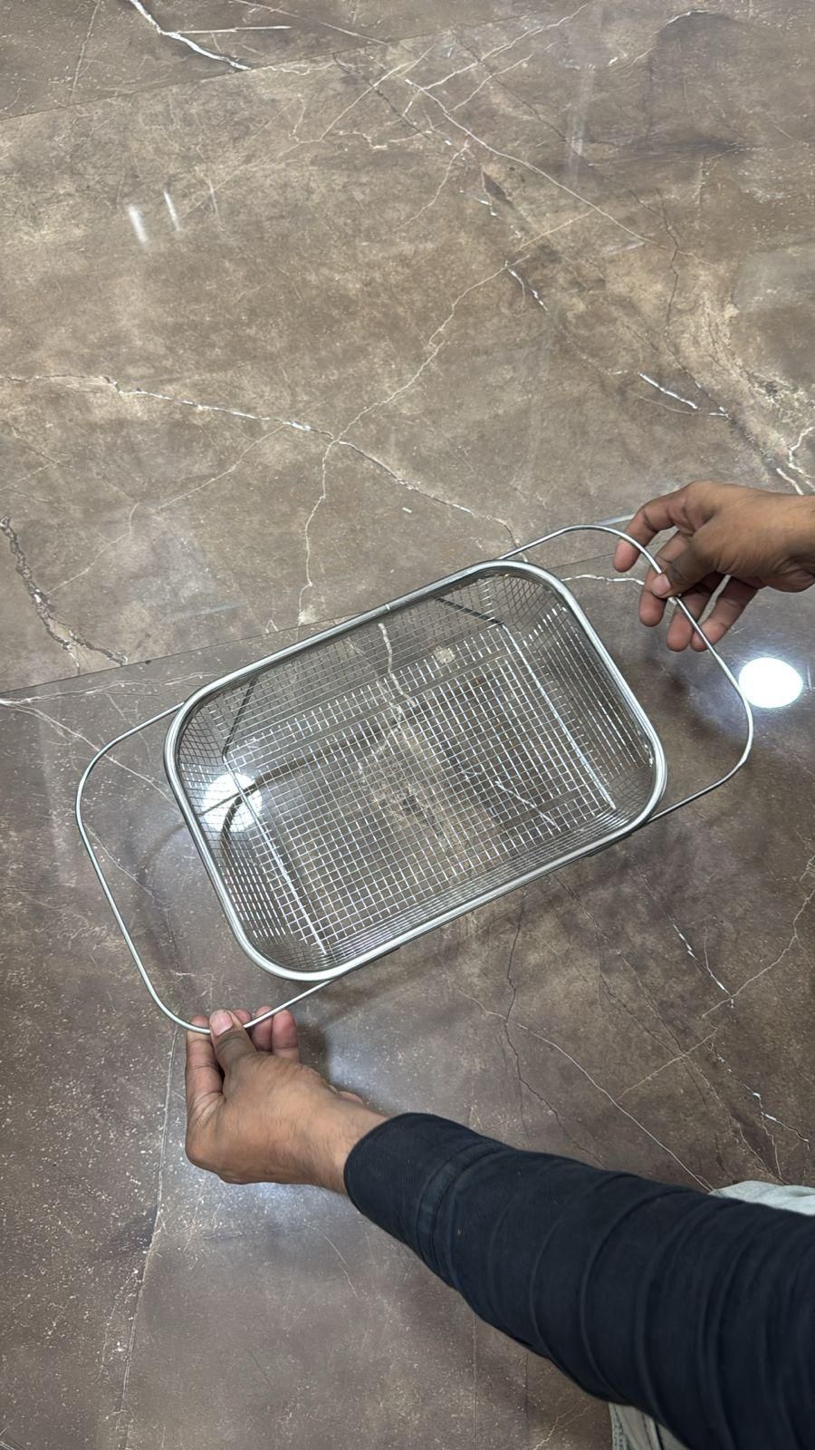 Stainless Steel Colander Strainer Drainer with Handle